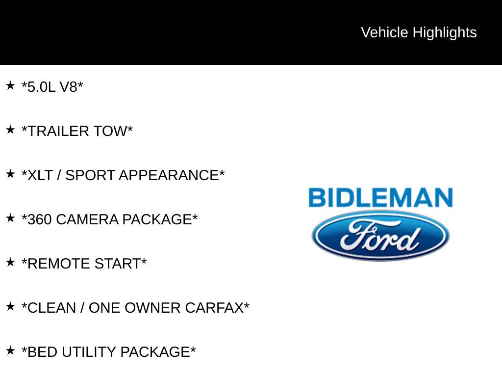 2023 Ford F-150 XLT Sport 5-1/2' Box