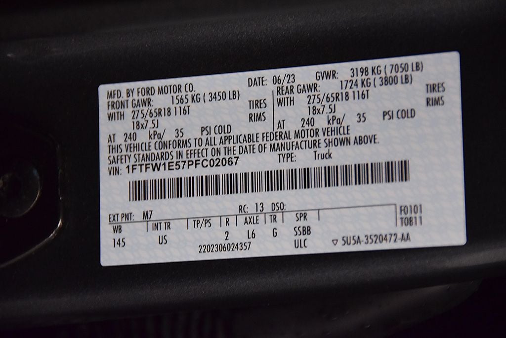 2023 Ford F-150 XLT 5-1/2' Box