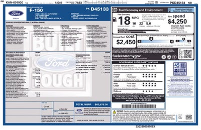 2023 Ford F-150 XLT Sport 5-1/2' Box