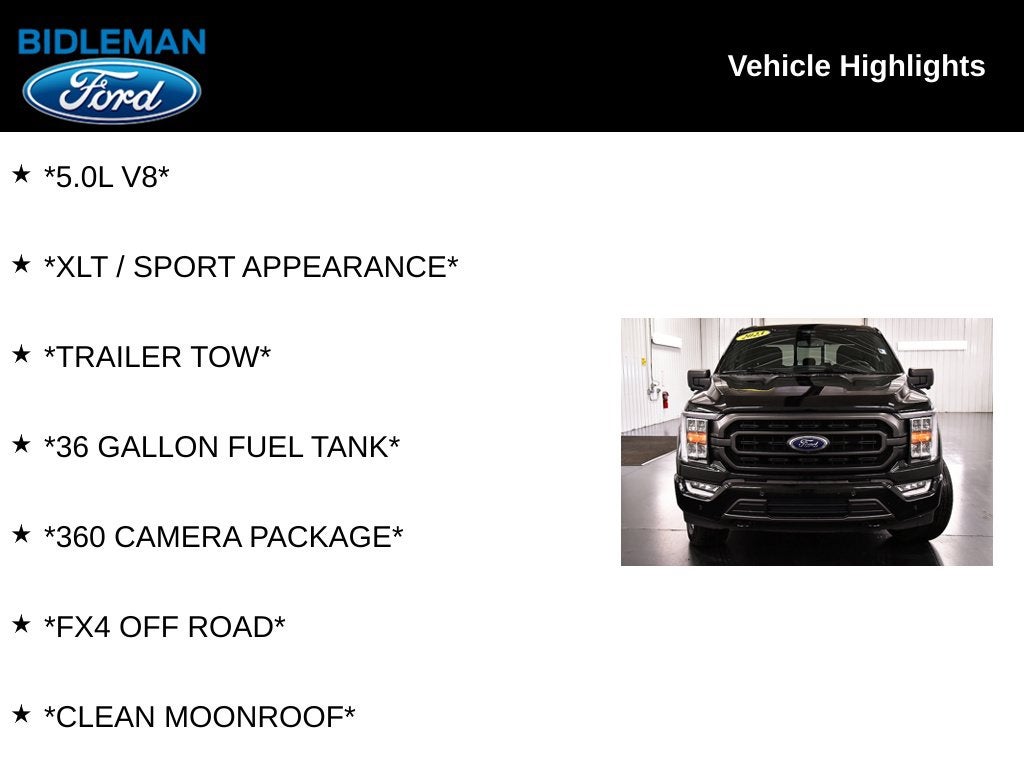 2023 Ford F-150 XLT Sport 5-1/2' Box