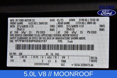 2023 Ford F-150 XLT Sport 5-1/2' Box
