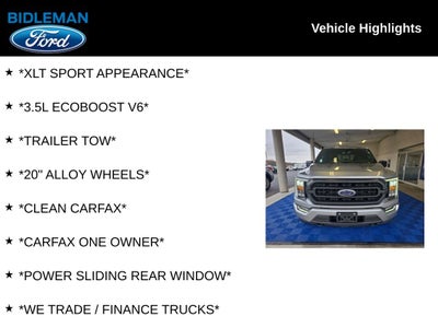 2021 Ford F-150 XLT Sport 5-1/2' Box