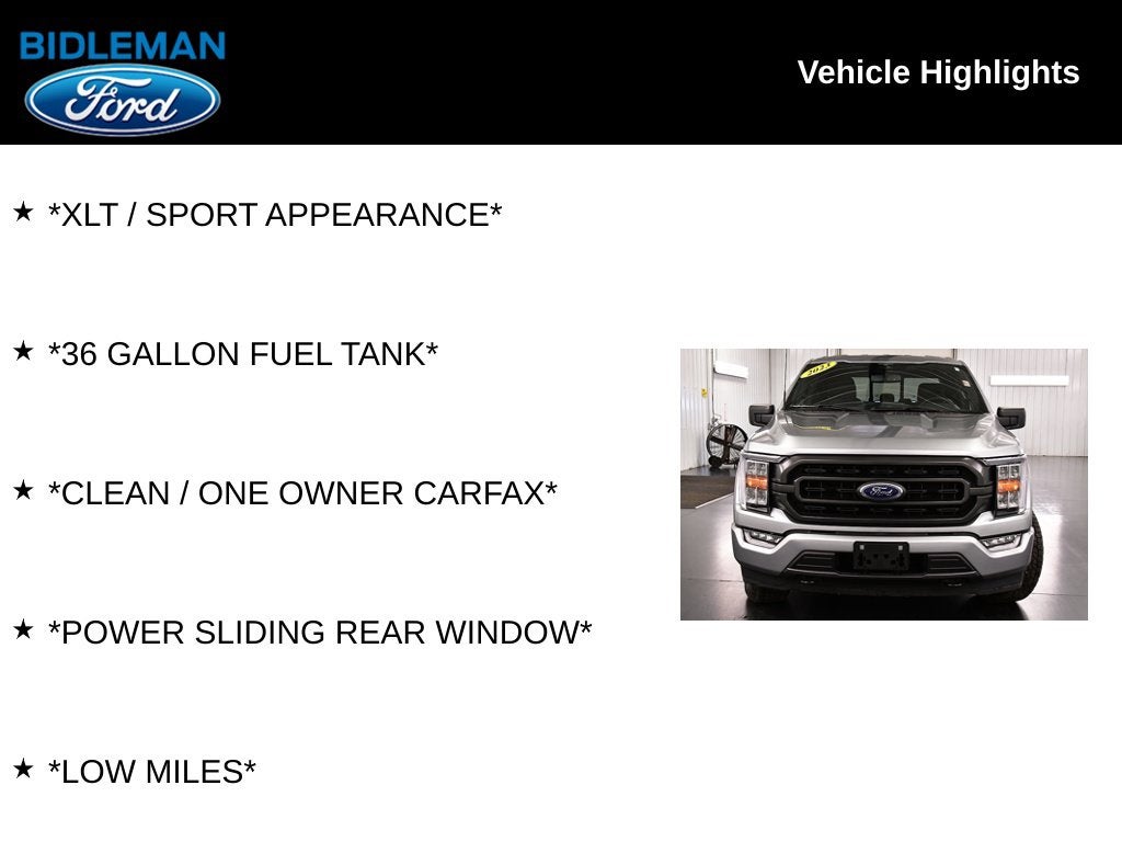 2023 Ford F-150 XLT Sport 5-1/2' Box