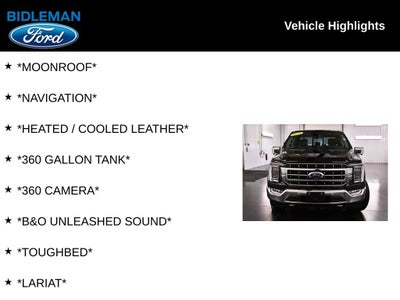 2023 Ford F-150 Lariat 5-1/2' Box