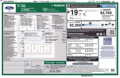 2023 Ford F-150 Lariat 5-1/2' Box