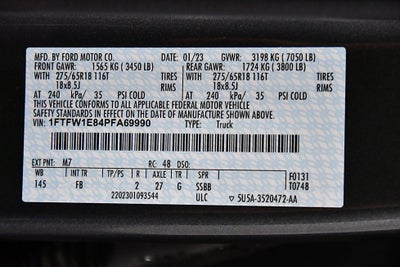 2023 Ford F-150 XLT Sport 5-1/2' Box