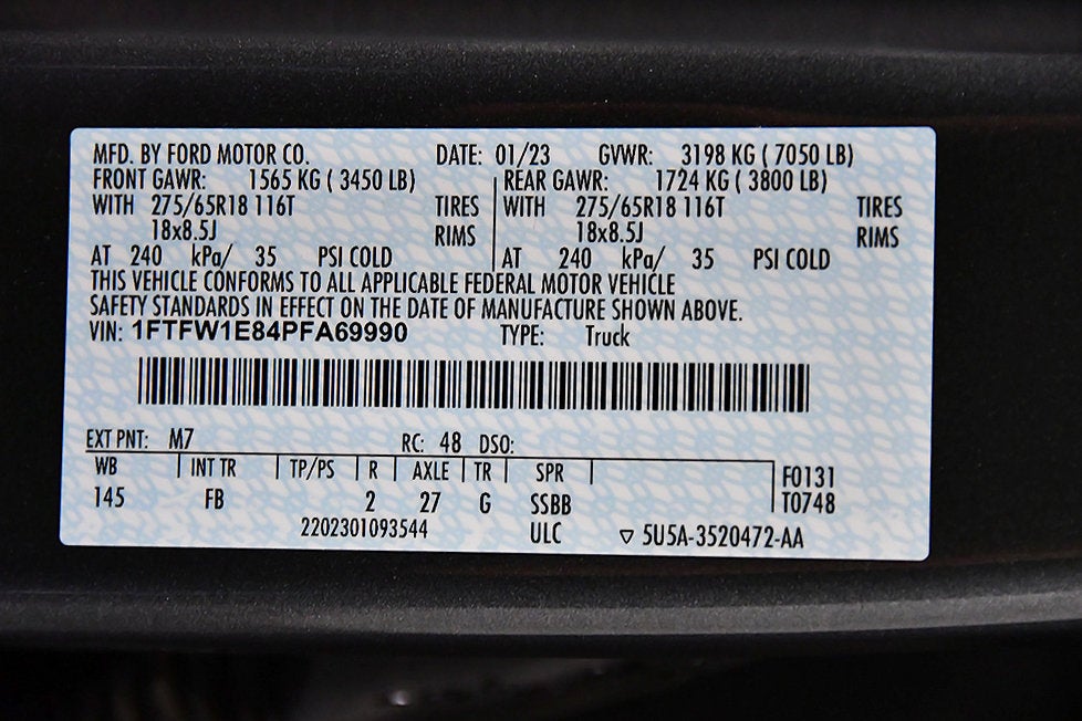 2023 Ford F-150 XLT Sport 5-1/2' Box