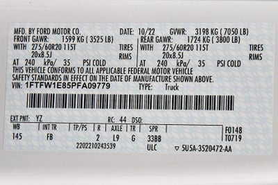 2023 Ford F-150 XLT Sport 5-1/2' Box