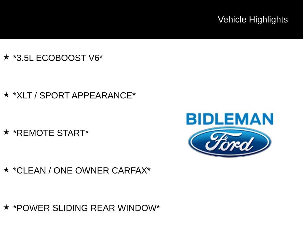2023 Ford F-150 XLT Sport 5-1/2' Box