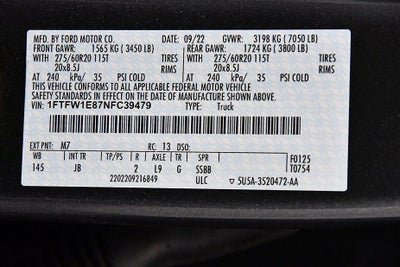 2022 Ford F-150 XL STX 5-1/2' Box