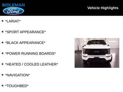 2023 Ford F-150 Lariat Sport 5-1/2' Box