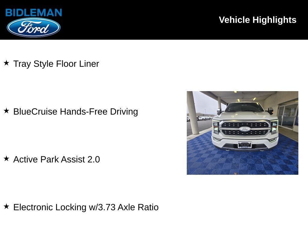 2021 Ford F-150 Platinum 5-1/2' Box