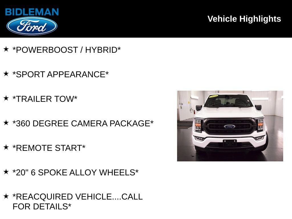 2023 Ford F-150 XLT Sport 5-1/2'Box