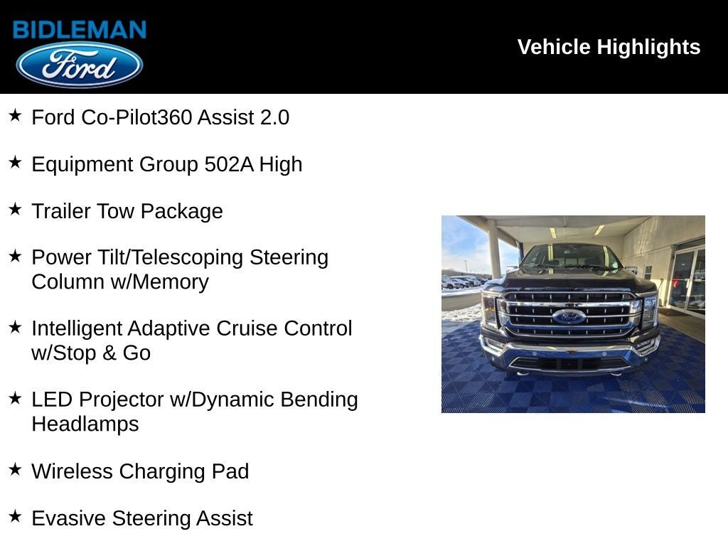 2023 Ford F-150 Lariat 5-1/2' Box