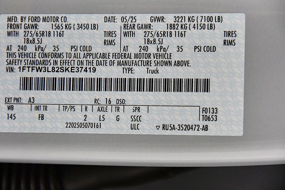 2025 Ford F-150 XLT 5-1/2' Box