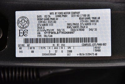 2026 Ford F-150 Lariat 5-1/2' Box