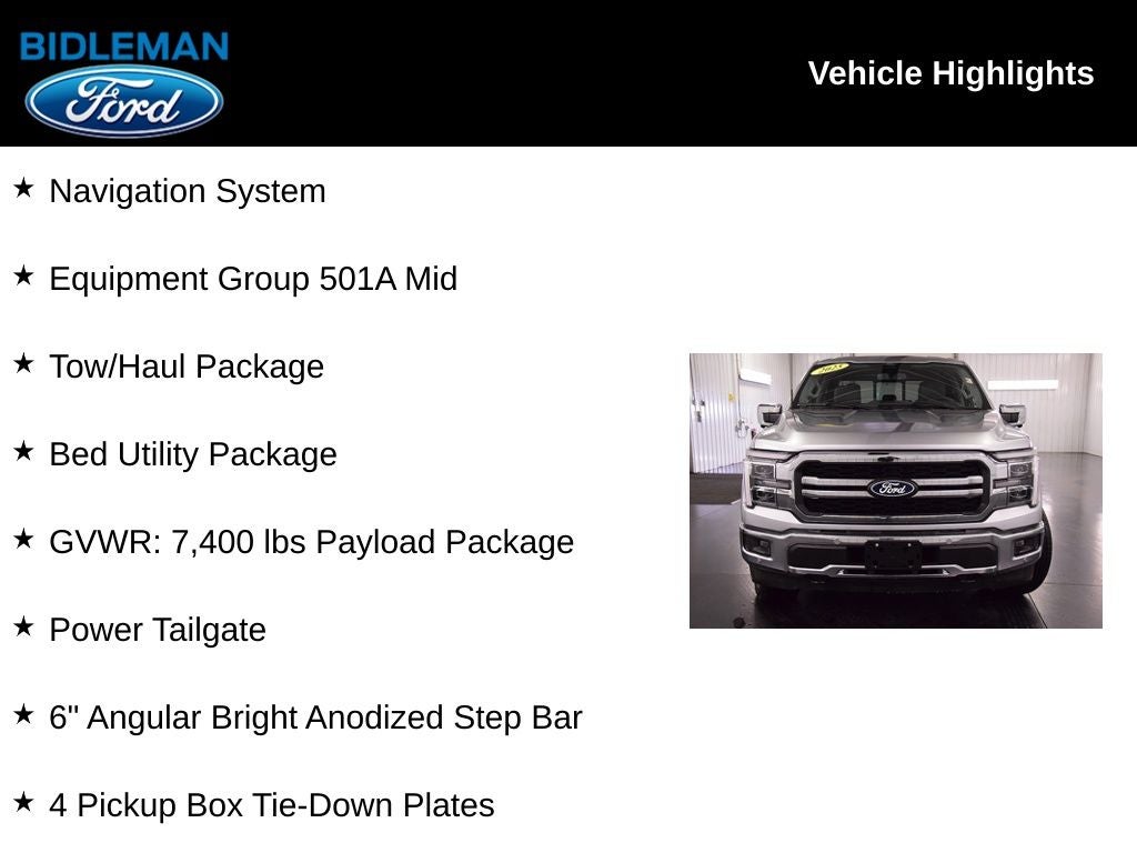 2025 Ford F-150 Lariat 5-1/2' Box
