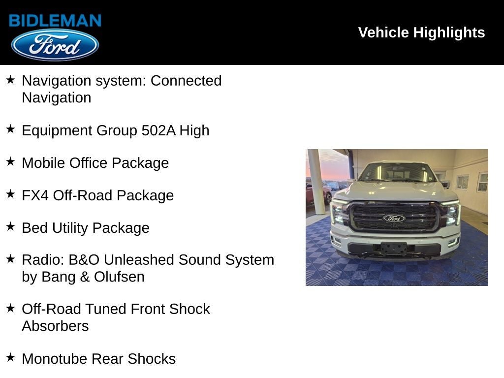 2024 Ford F-150 Lariat 5-1/2' Box