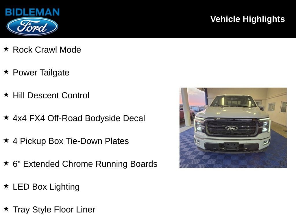 2024 Ford F-150 Lariat 5-1/2' Box