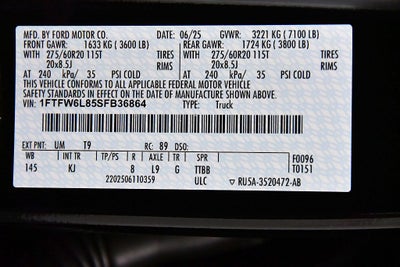 2025 Ford F-150 King Ranch 5-1/2' Box