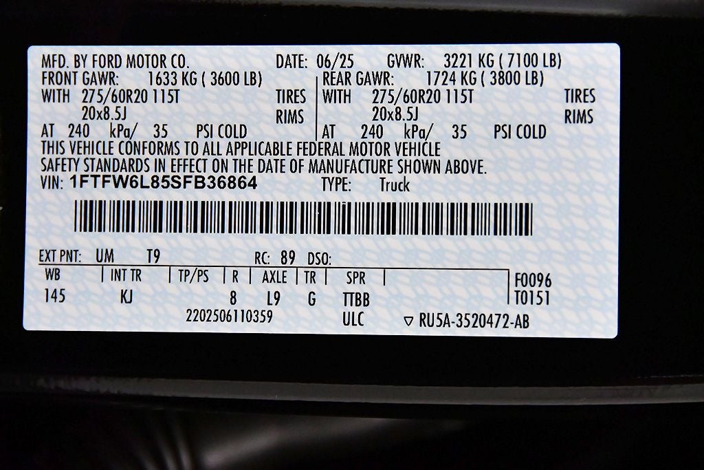 2025 Ford F-150 King Ranch 5-1/2' Box