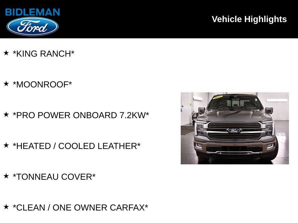 2025 Ford F-150 King Ranch 5-1/2' Box