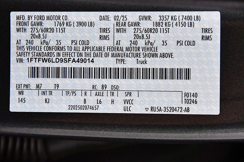 2025 Ford F-150 King Ranch 5-1/2' Box
