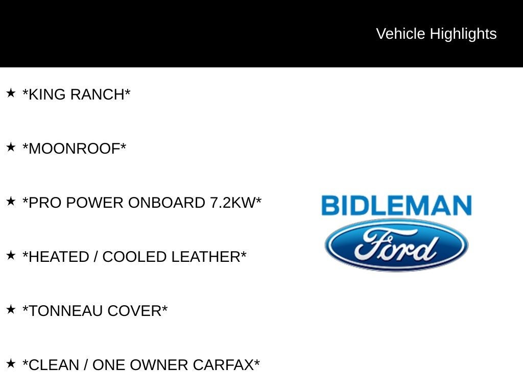 2025 Ford F-150 King Ranch 5-1/2' Box