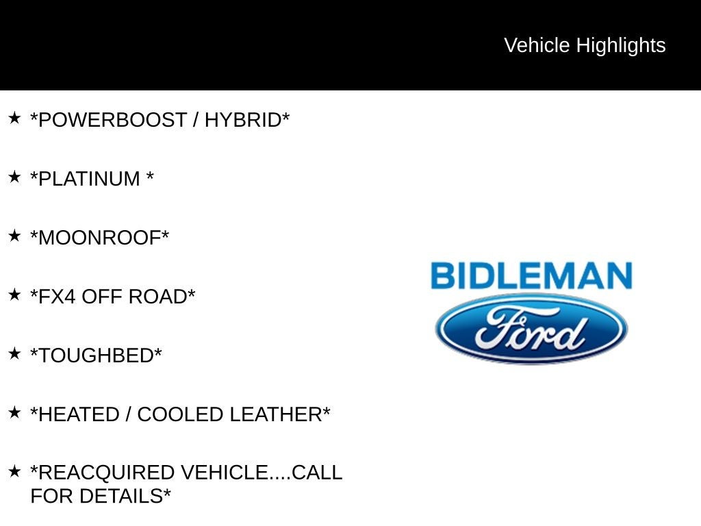 2025 Ford F-150 Platinum