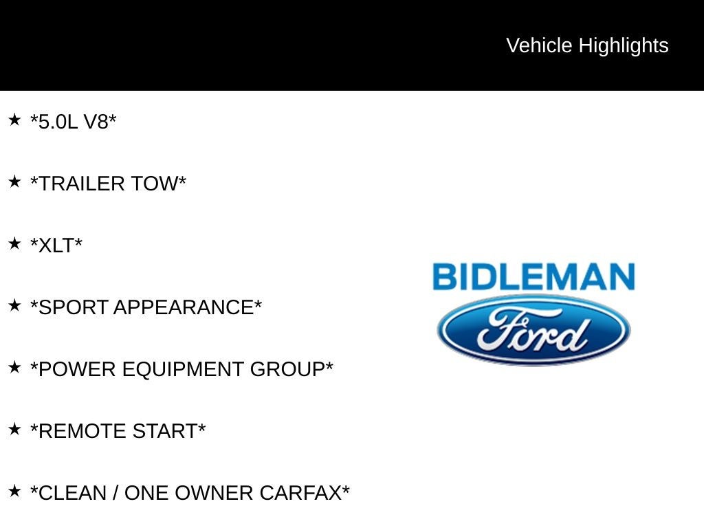 2018 Ford F-150 XLT Sport 6-1/2' Box