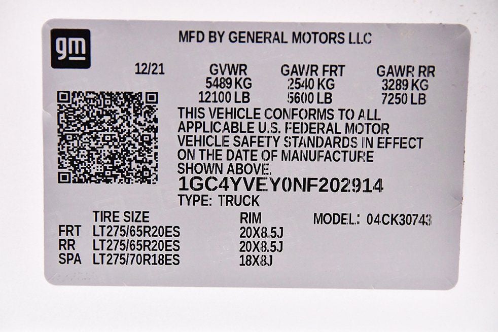 2022 Chevrolet Silverado 3500HD High Country Z71