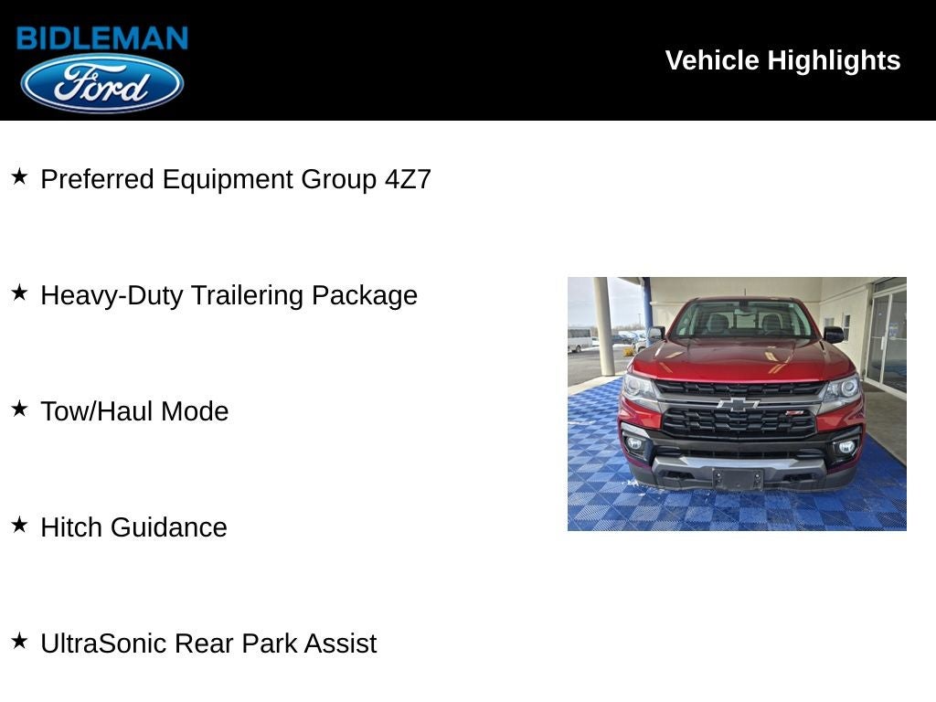 2021 Chevrolet Colorado Z71