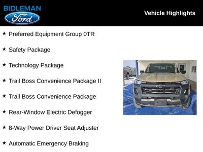 2023 Chevrolet Colorado Trail Boss