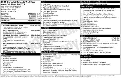 2024 Chevrolet Colorado Trail Boss Z71