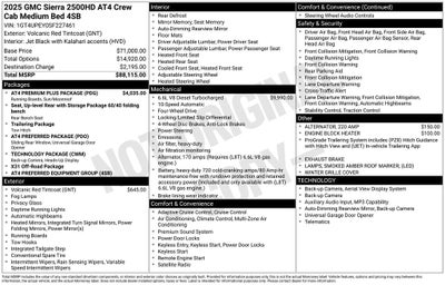 2025 GMC Sierra 2500HD AT4