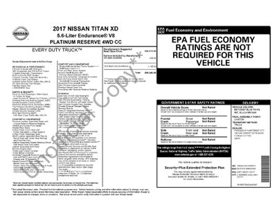 2017 Nissan Titan XD Platinum Reserve