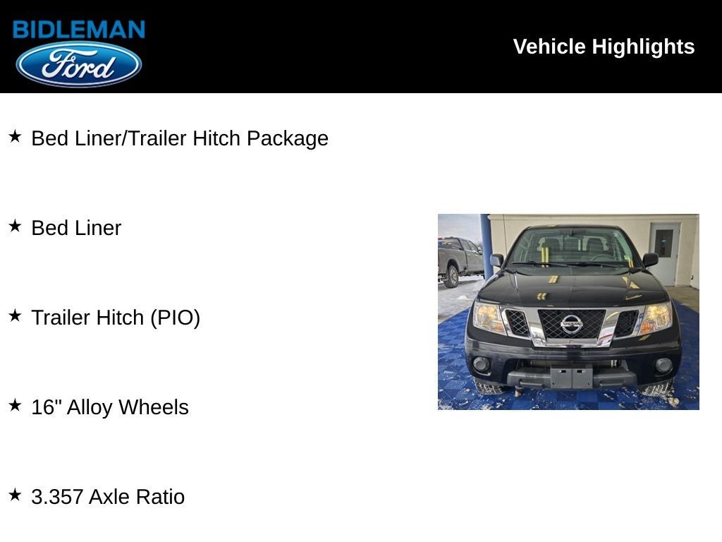 2019 Nissan Frontier SV