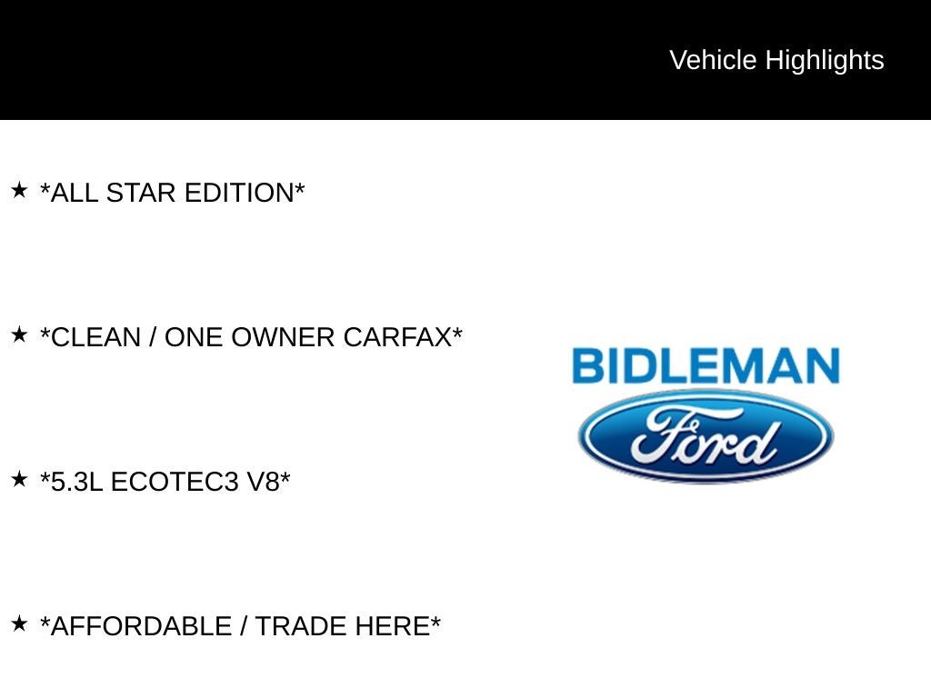 2018 Chevrolet Silverado 1500 LT All Star Edition
