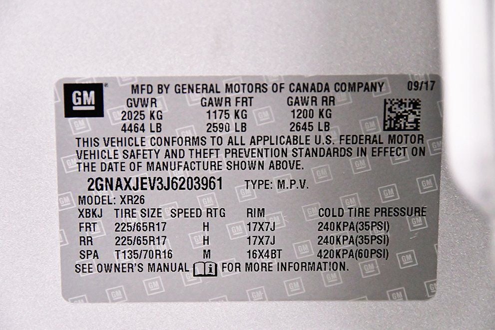 2018 Chevrolet Equinox LT