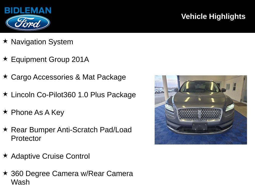 2022 Lincoln Nautilus Reserve