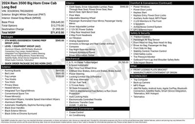 2024 RAM 3500 Big Horn