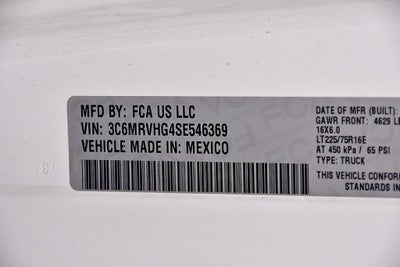 2025 RAM ProMaster 3500 High Roof