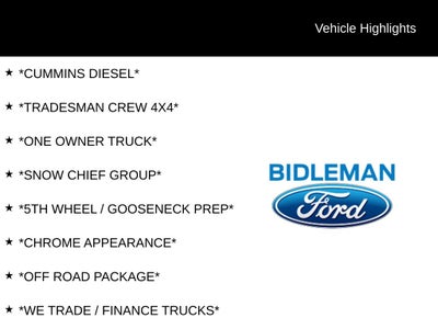 2018 RAM 2500 Tradesman Snow Chief