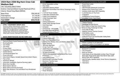 2024 RAM 2500 Big Horn