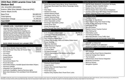 2024 RAM 2500 Laramie