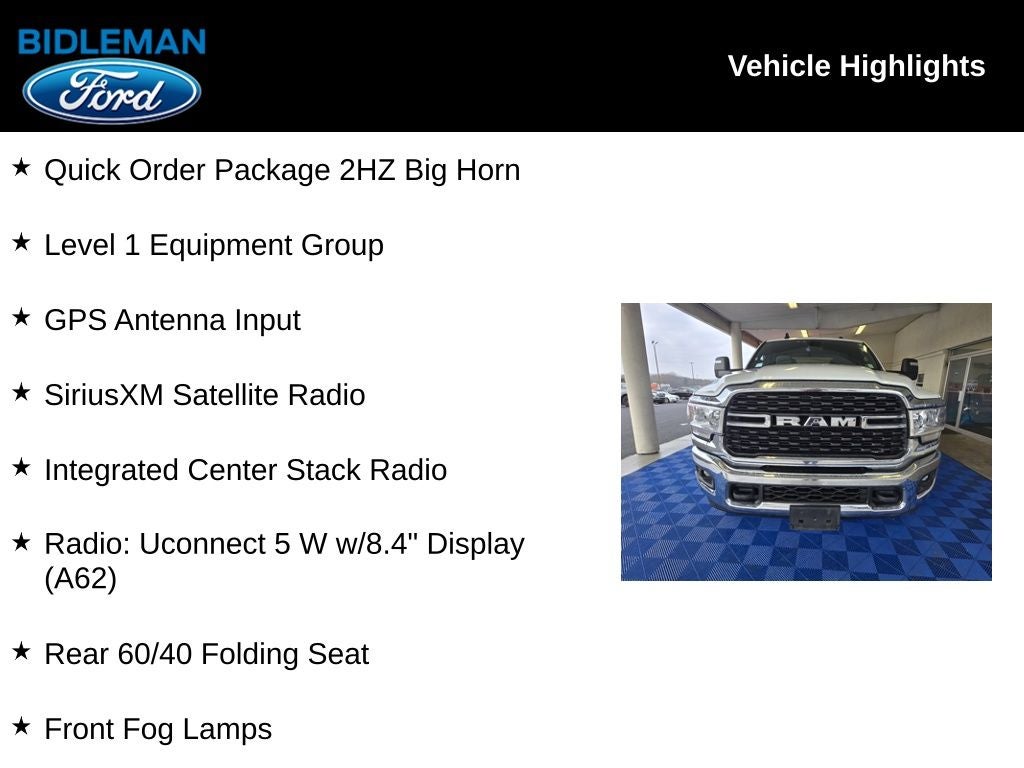 2024 RAM 2500 Big Horn