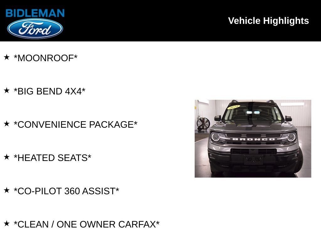 2024 Ford Bronco Sport Big Bend