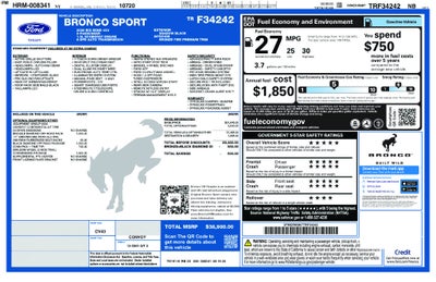 2026 Ford Bronco Sport Big Bend Bronze/Black Diamond Off Road