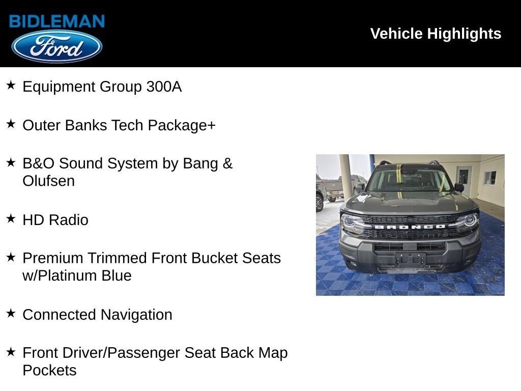 2025 Ford Bronco Sport Outer Banks