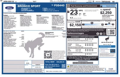 2026 Ford Bronco Sport Badlands Sasquatch